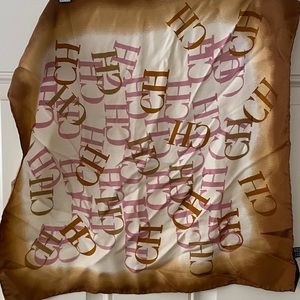 Carolina Herrera monogrammed scarf